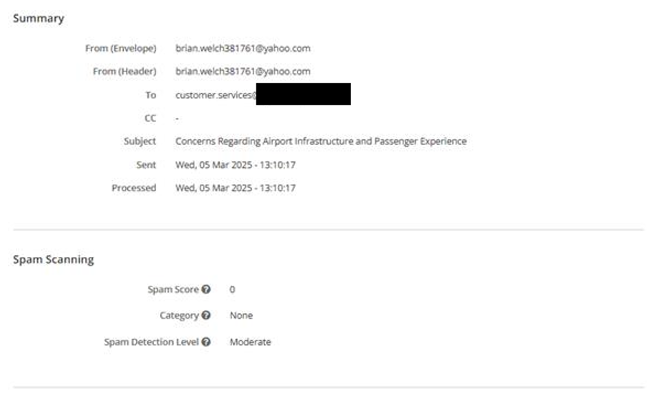 Figure 3. Email lure used by RomCom to target Aviation sector