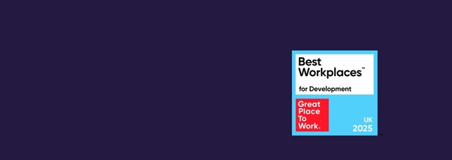 Bridewell Named One of the UK’s Best Workplaces for Development™ 2025 banner image