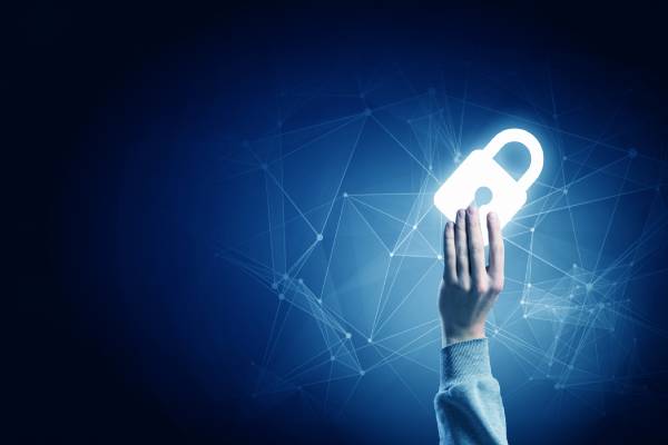 Optimising Data Security Thumbnail Lock in hand