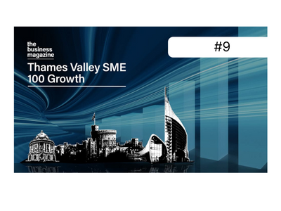 The Business Magazine Thames Valley SME 100 Growth Index 2021 - #9 place