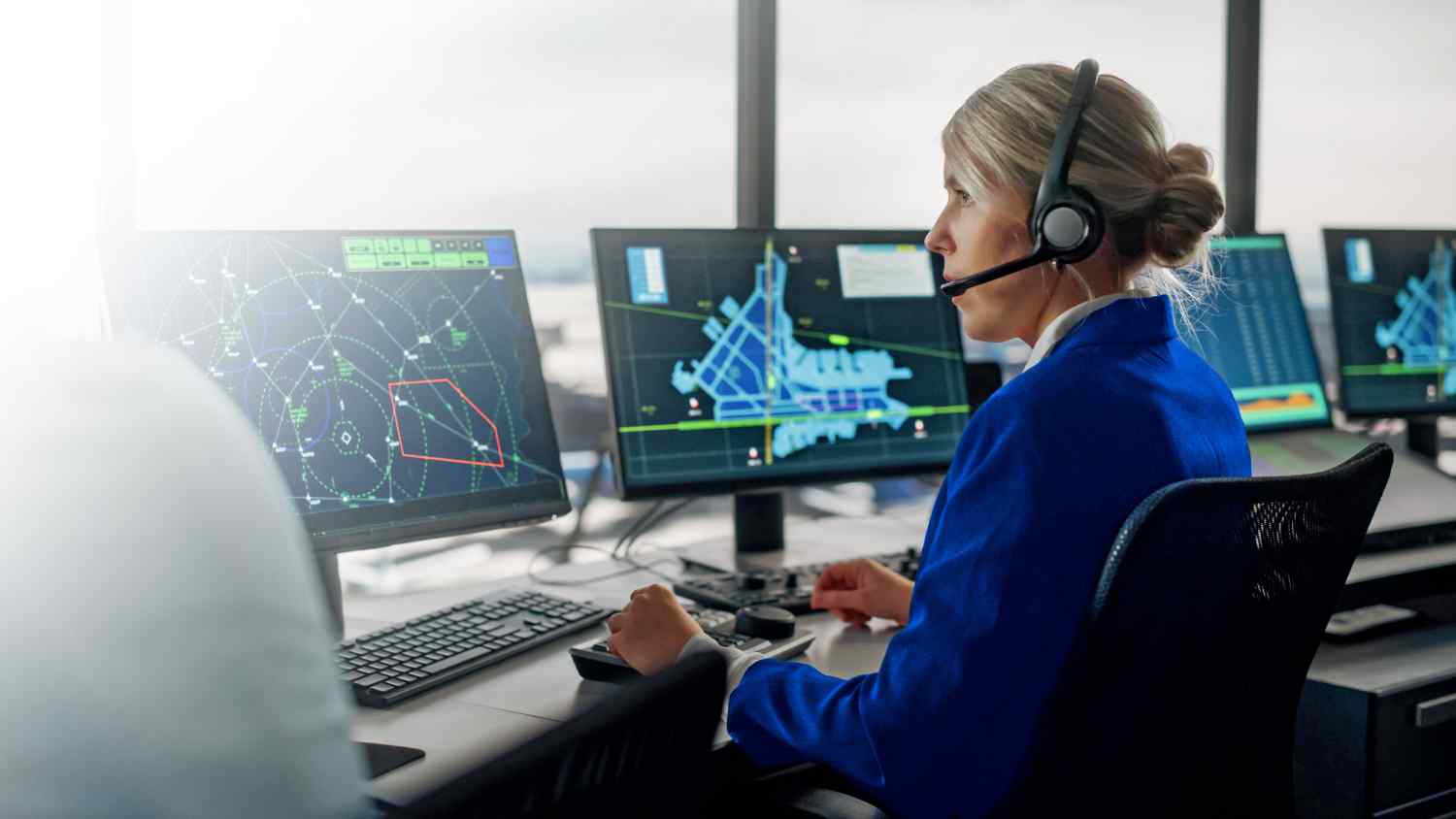 Air traffic controller stefascope