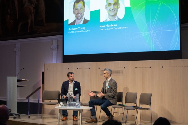 Anthony co-ceo bridewell at event with gcp Anthony co-ceo bridewell at event with gcp