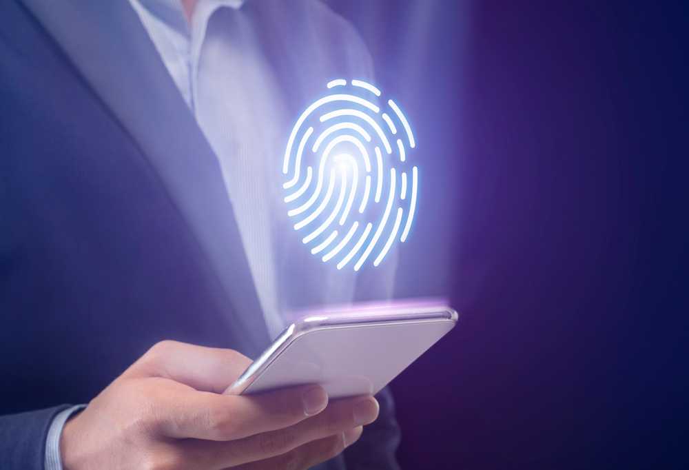 Thumbprint security Data privacy thumbprint