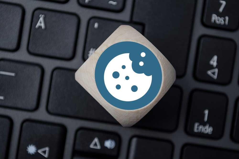 managed cookie service Cookie on laptop