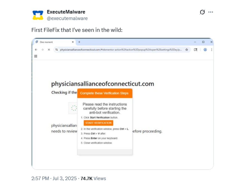 Figure 19: A FileFix domain linked to the KongTuke TDS.