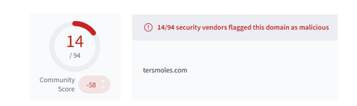 Figure 9: A malicious domain hosting FileFix content