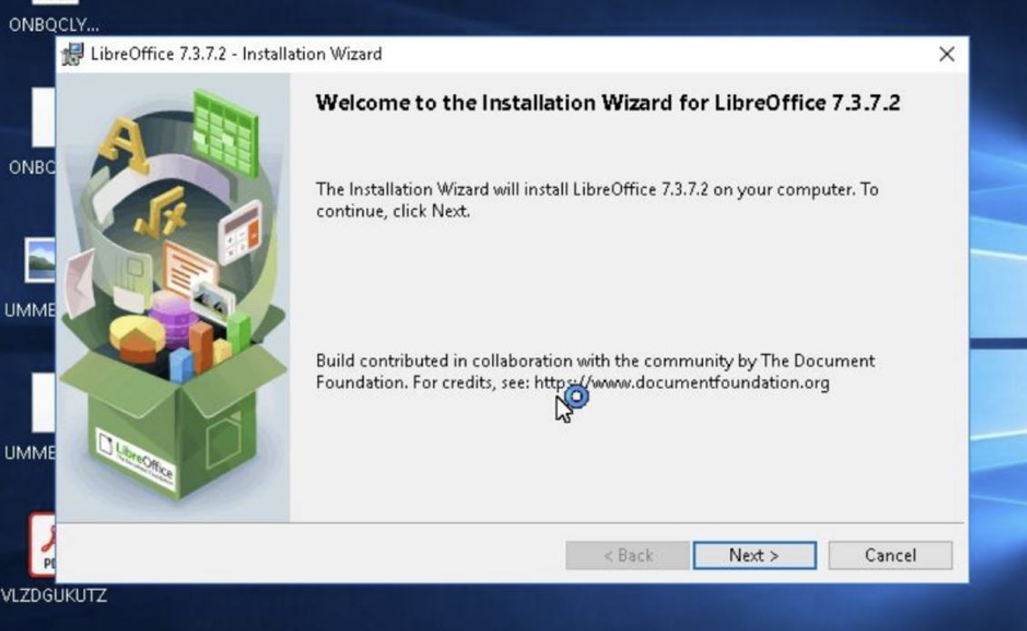 Internet Wizard Installation 7.3.7.2