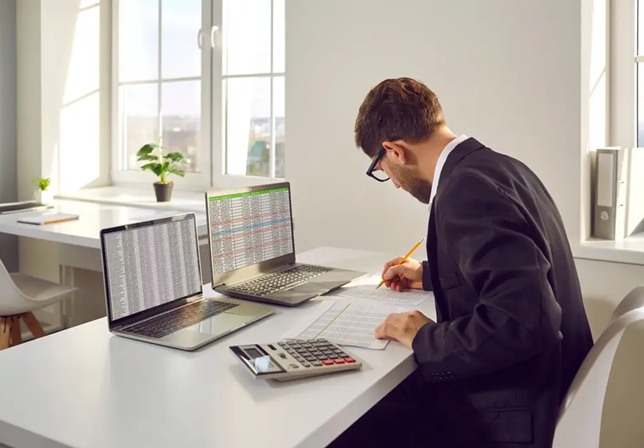 people in office