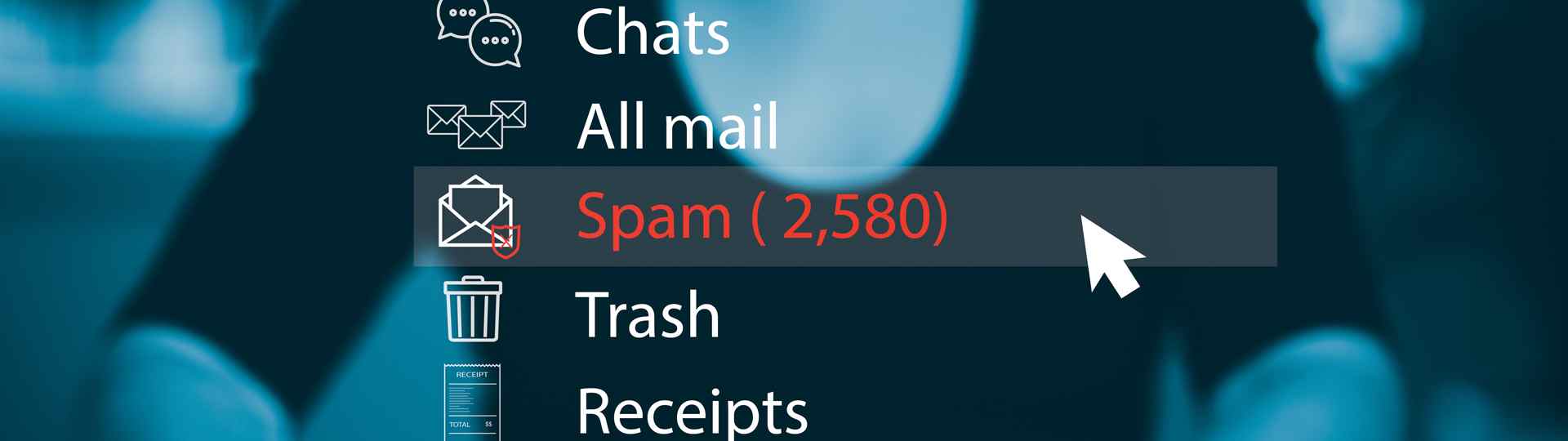 Spam inbox