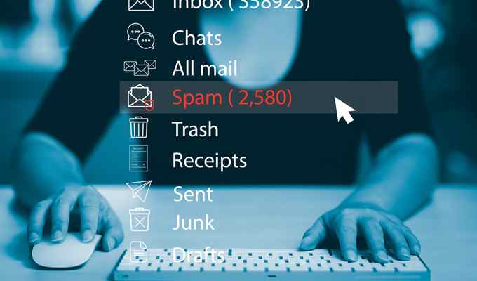 Spam inbox